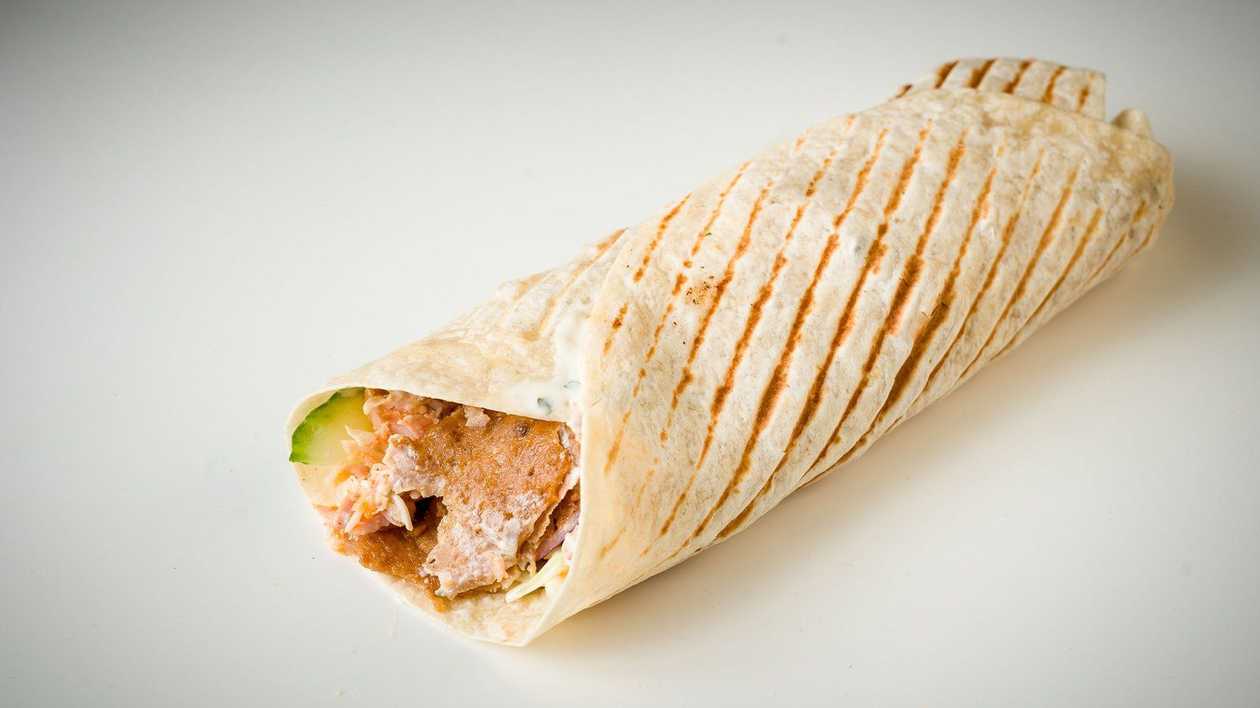 Kebabs lavašā