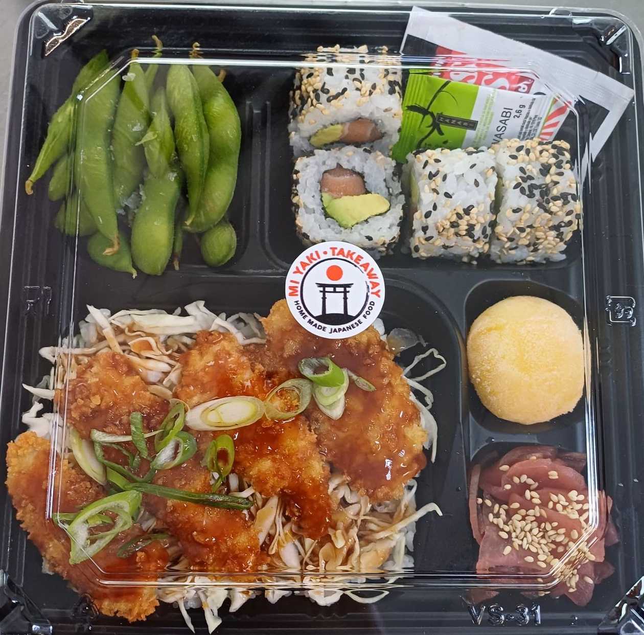 BENTO BOX + MISO SOUP