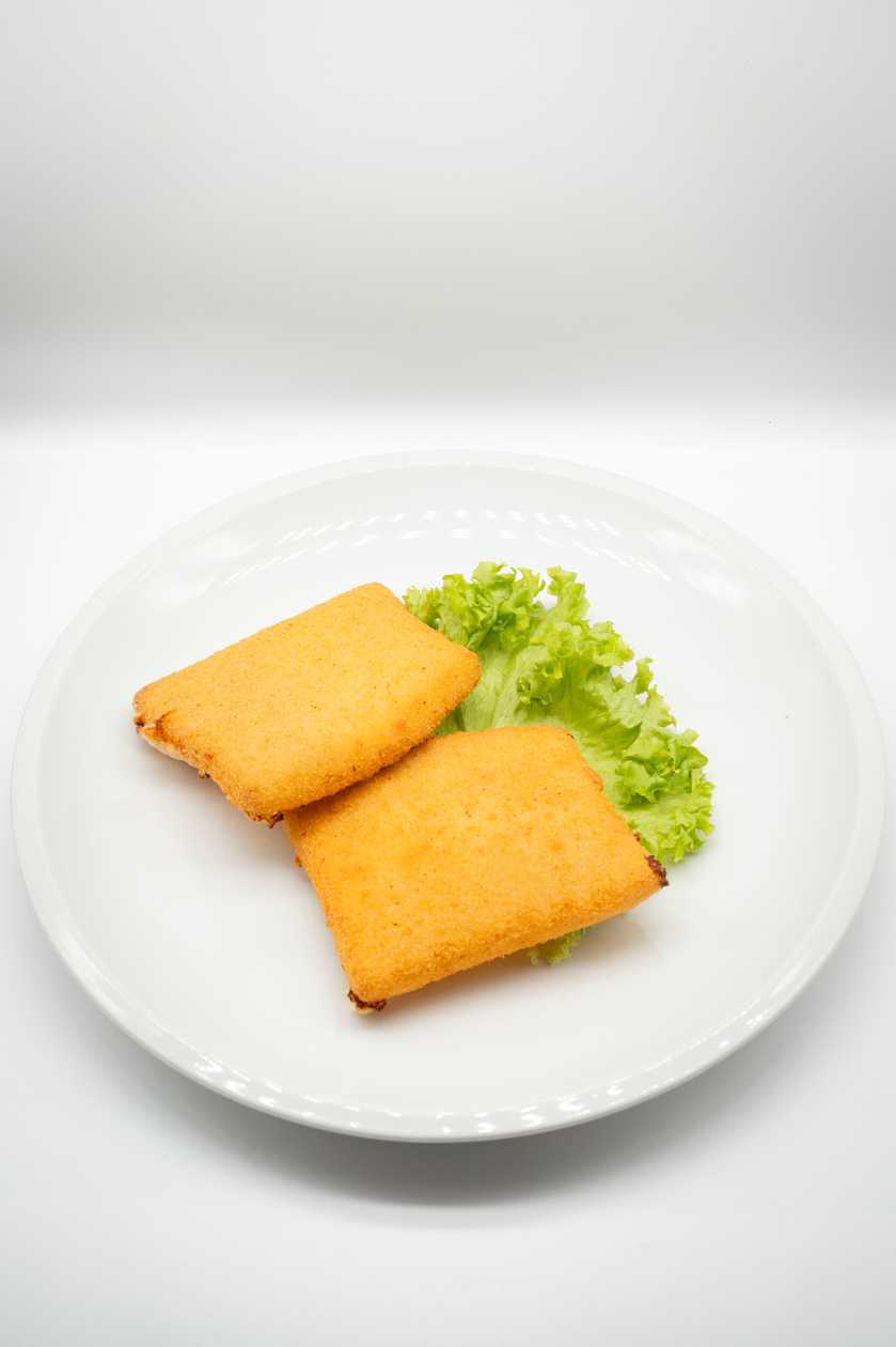 Fried Eidam cheese
