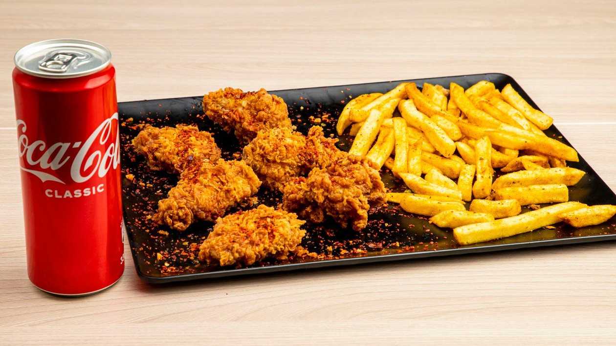 Hot X Project Wings (6 pcs) Menu
