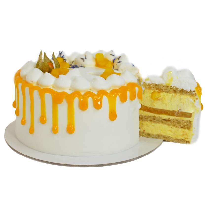Mango mascarpone flavour cake