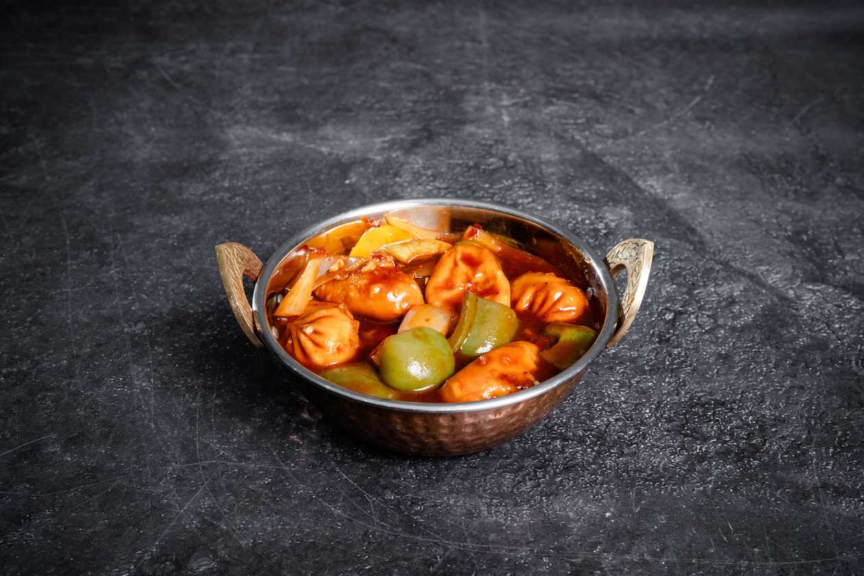 Veg Chilly MoMo