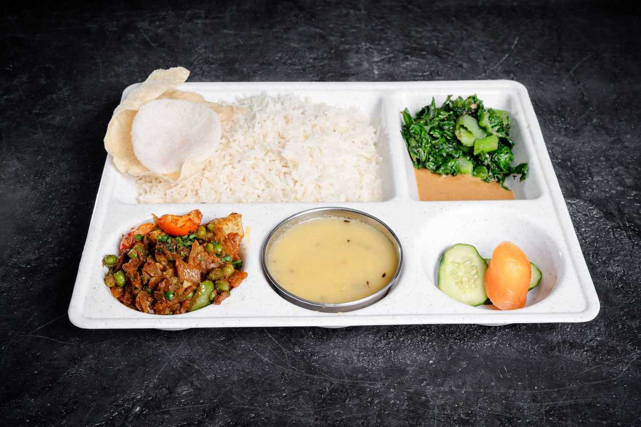 Nepali Veg Meal