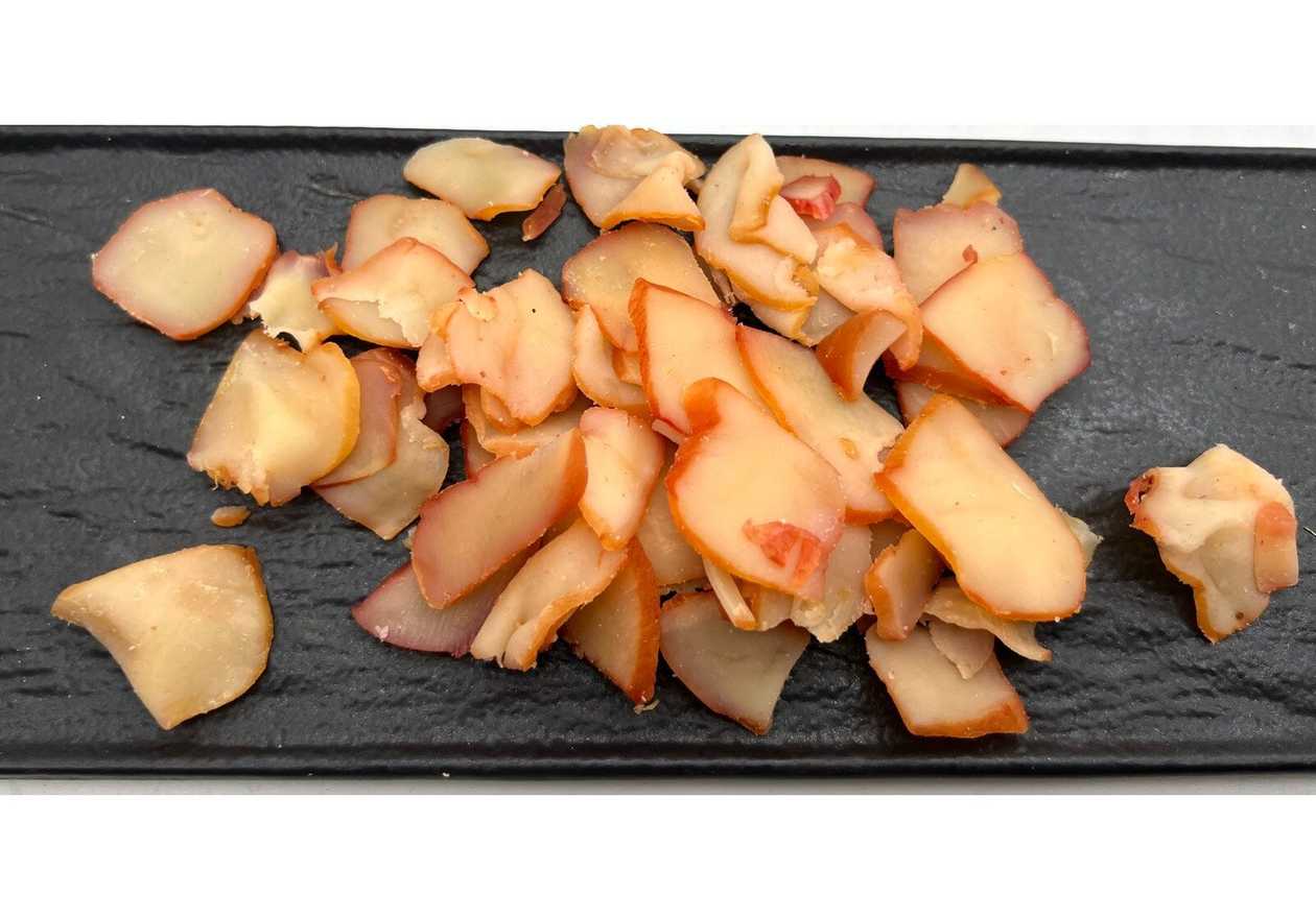 Squid pieces with crab