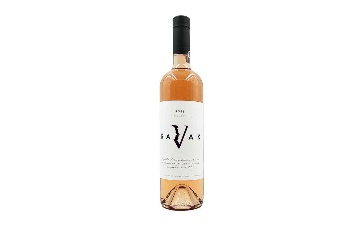 Dry Rosé Wine, Familia Vladoi Ravak
