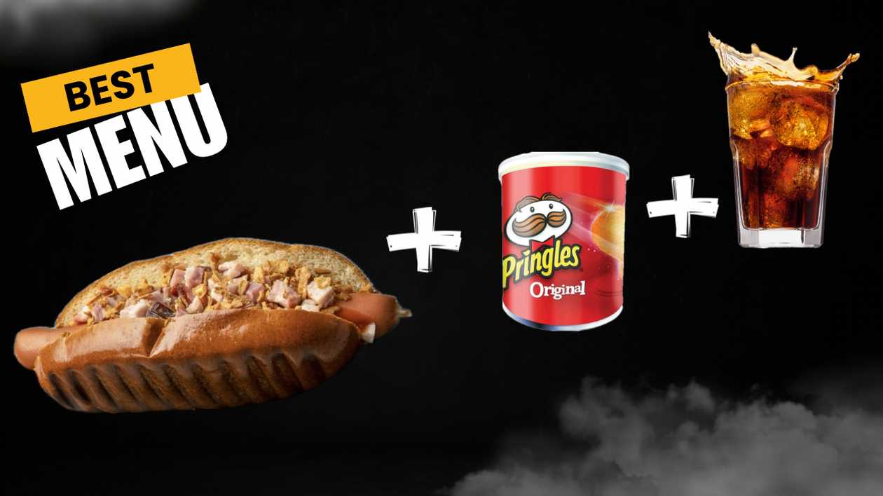 Hot Dog, Side, and Drink