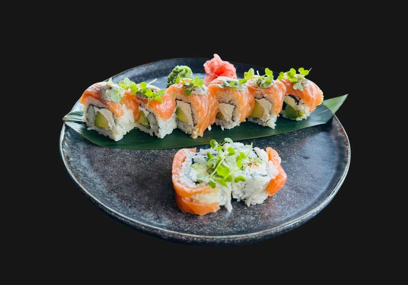 Alaska salmon roll (8 pcs)