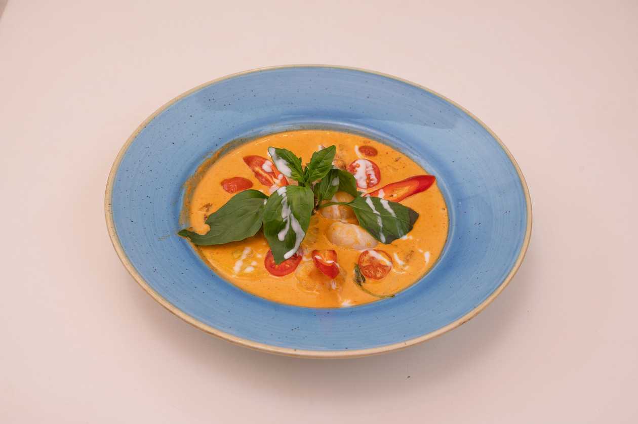 Pierś z Kaczki w Czerwonym Curry
