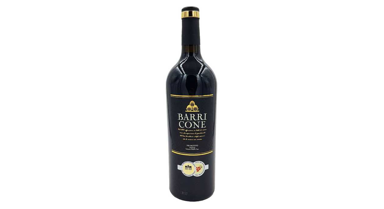 Dry Red Wine, Barricone Primitivo Puglia