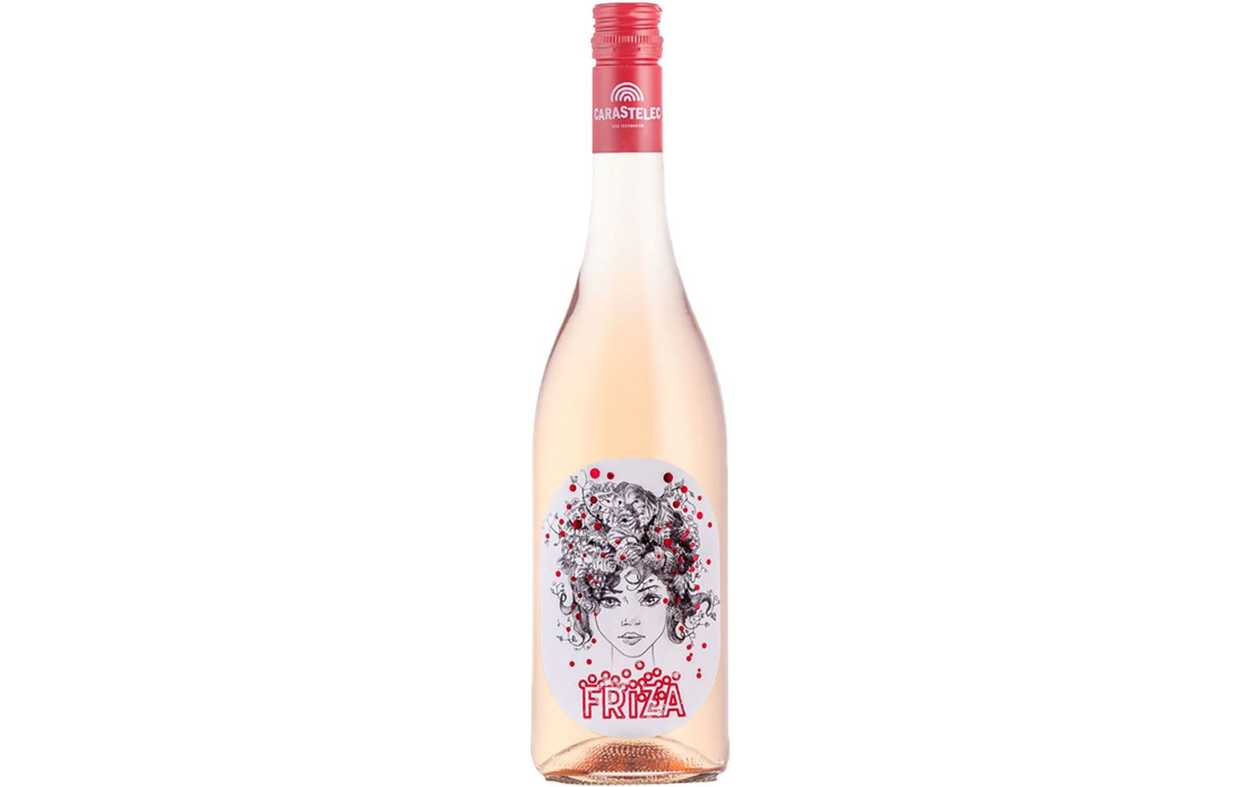Dry Rosé Frizzante, Carastelec Frizza