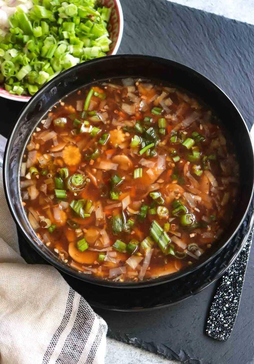Hot & Sour Veg Soup