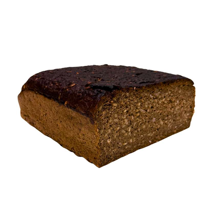 Tamsi daugiagrūdė duona (Pusė kepalo ±1,45 kg)