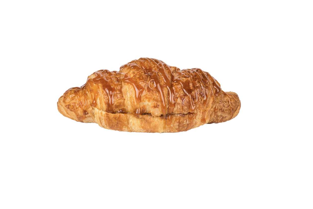 Круасан з вареним згущеним молоком