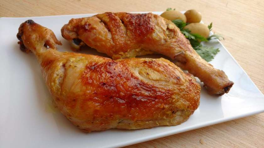 Coxas de Frango no Forno