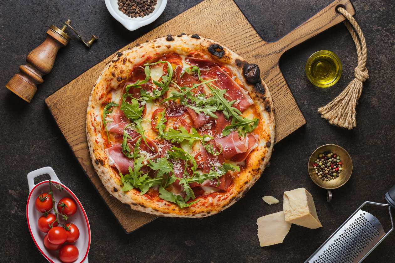 Prosciutto Crudo e Rucola Pizza