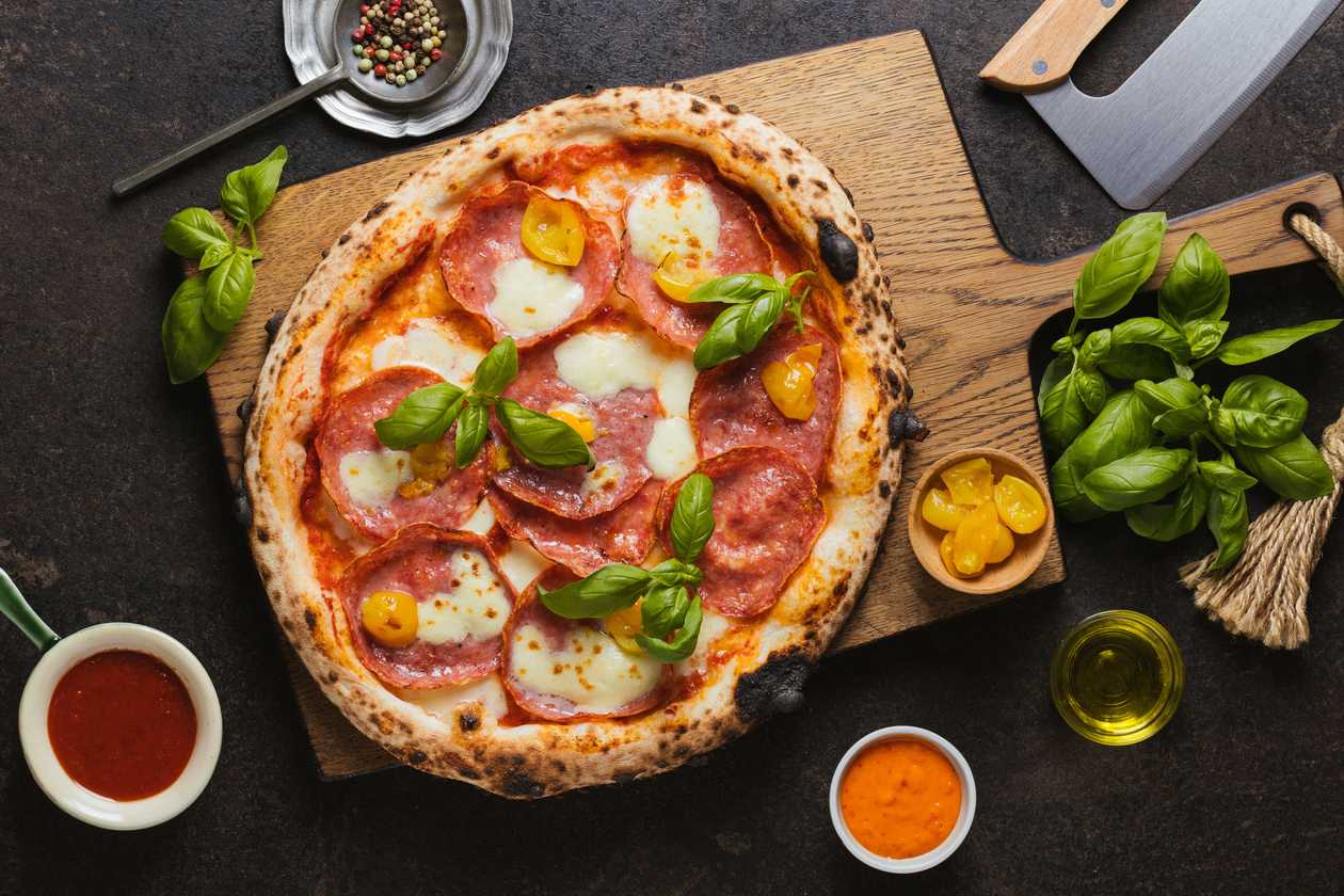 Can Salame Milano Pizza