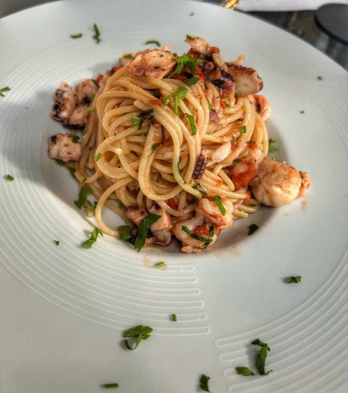 Linguine with Seafood