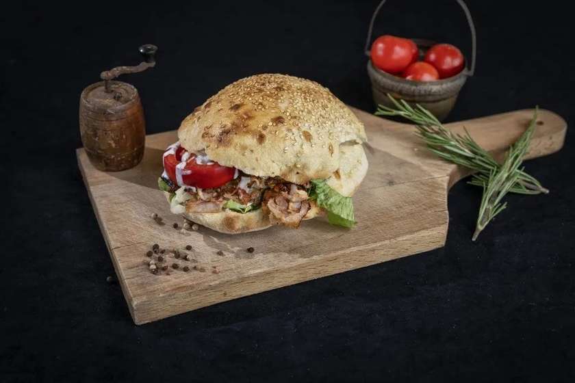 Large Mixed Beef-Turkey Kebab