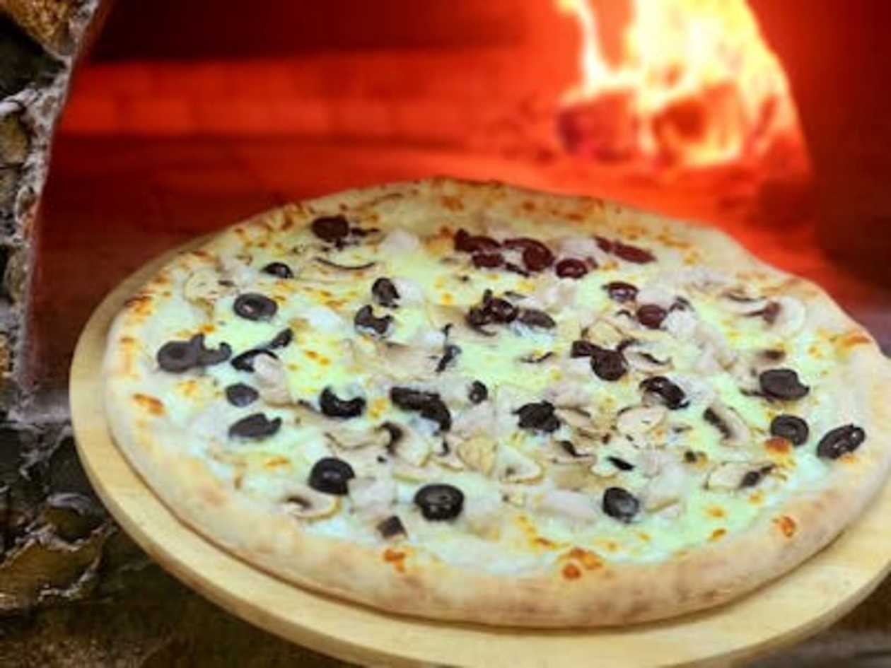 Pizza con Pollo
