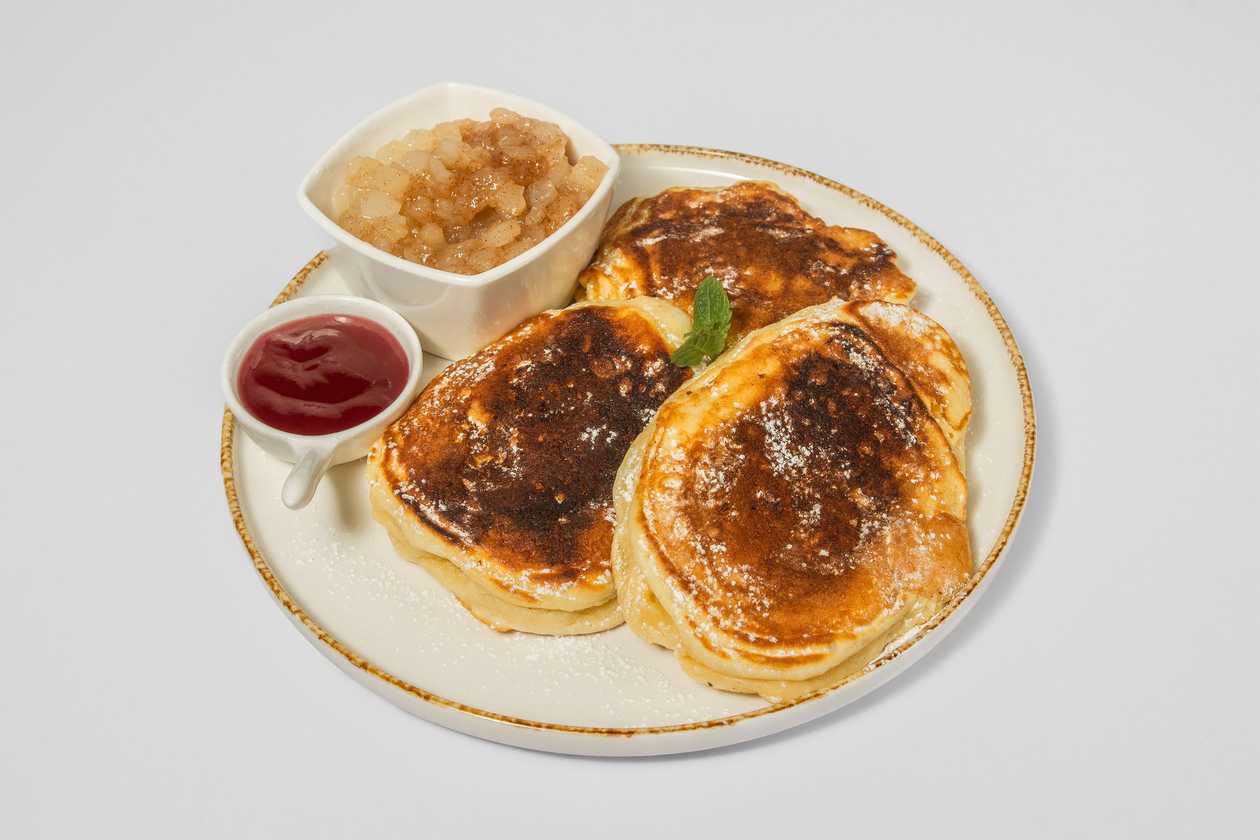 Puffy Pancakes Roasted Apple