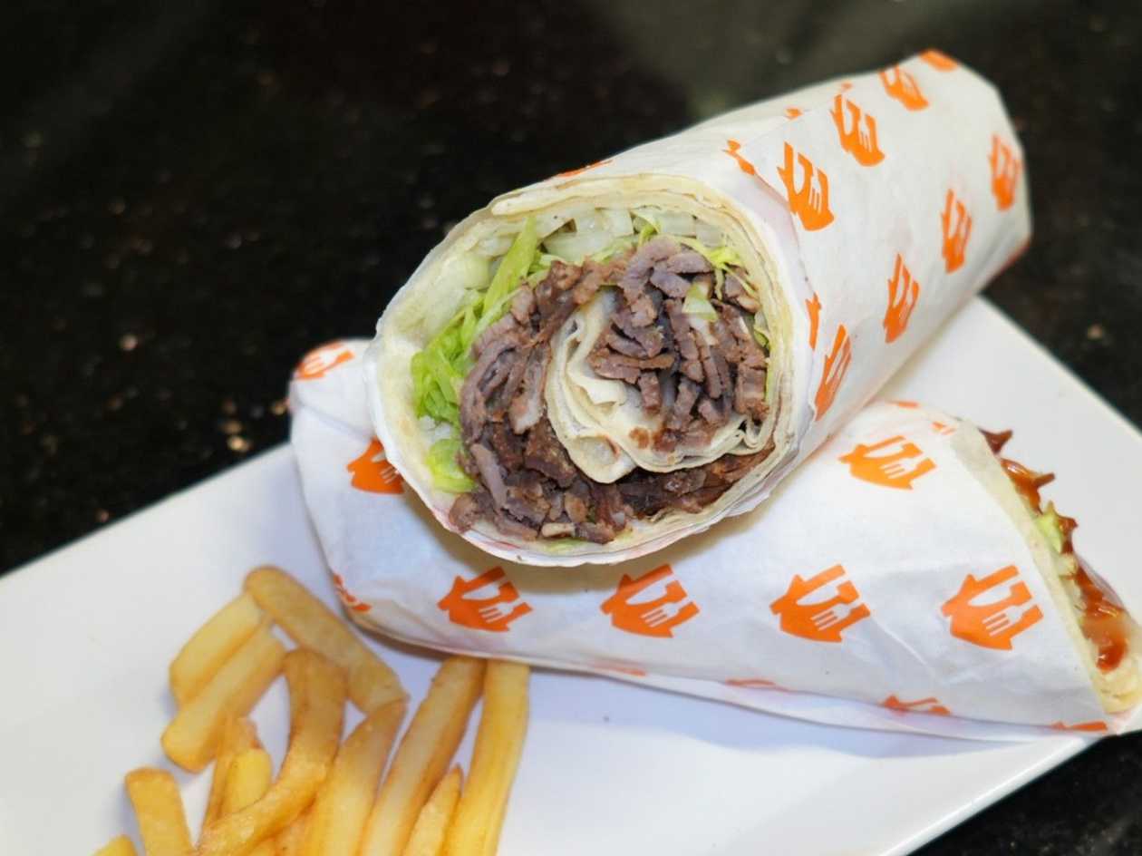 KEBAB KRAFTOWY WOLOWINA DUZO gratis + ayran