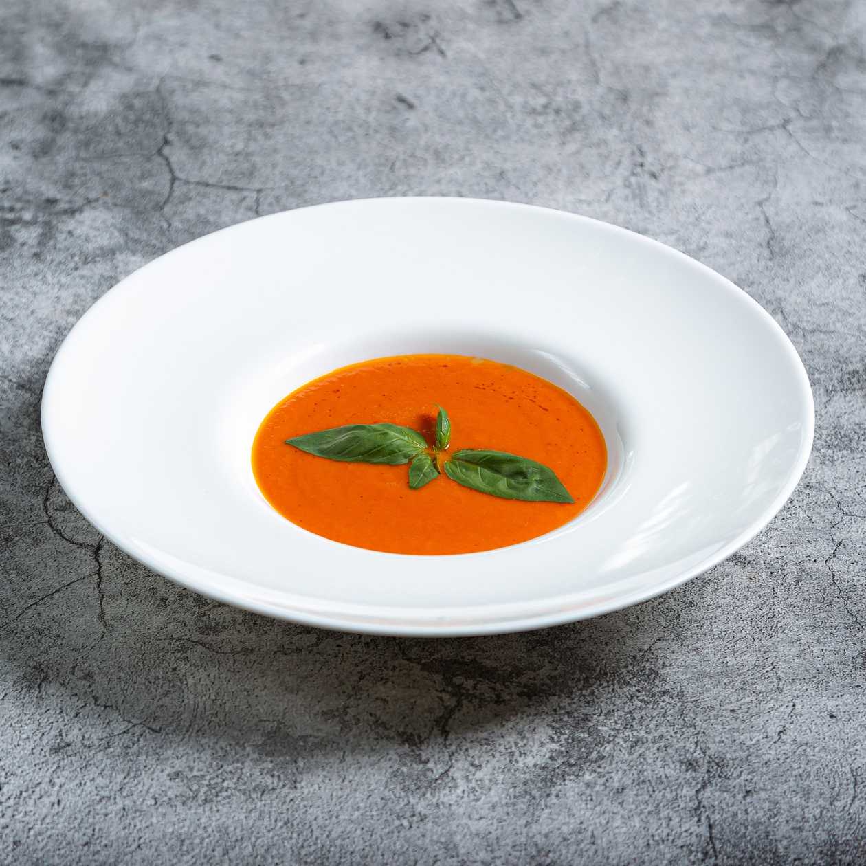 Gazpacho (kremowy chłodnik z pomidorów i papryki)