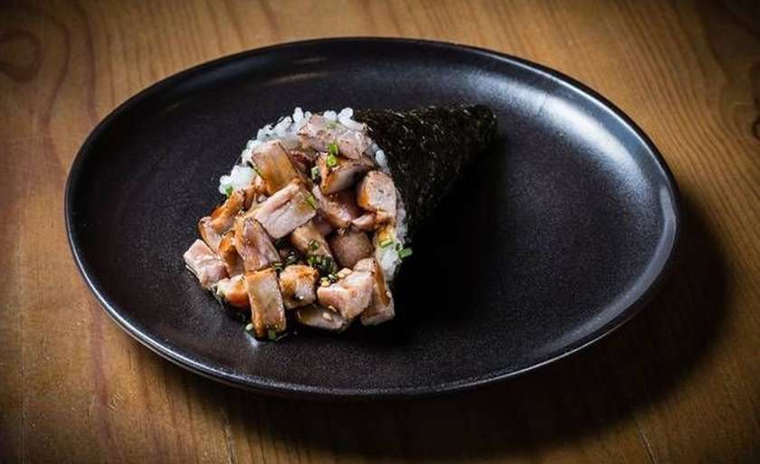 Temaki Atum Braseado