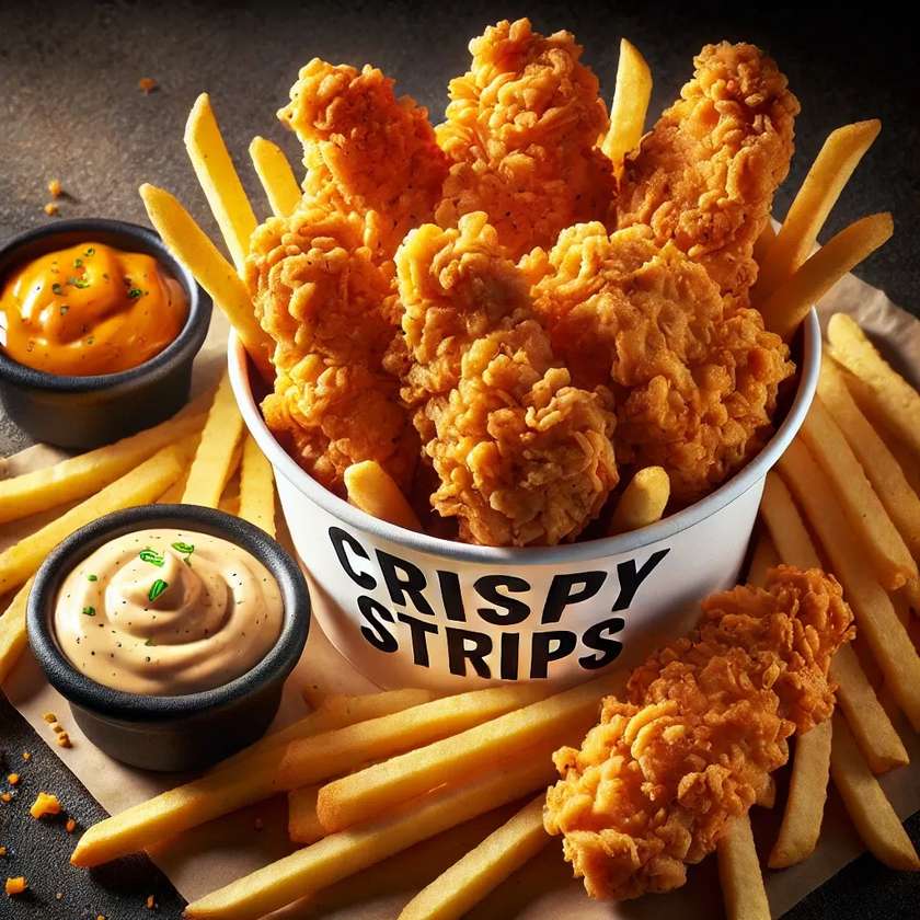 Crispy Strips Family Bucket