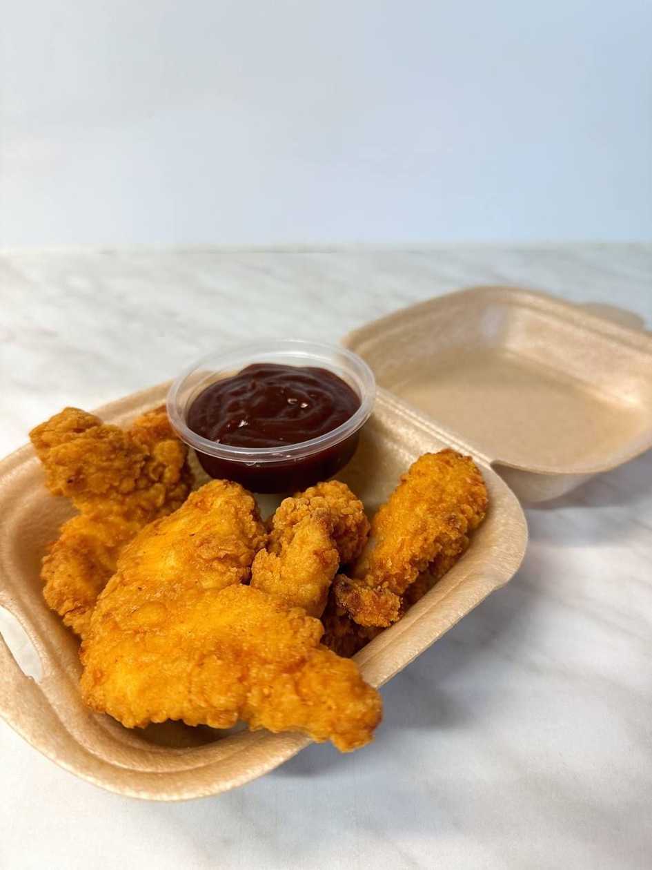 Crispy chicken strips 4 pcs