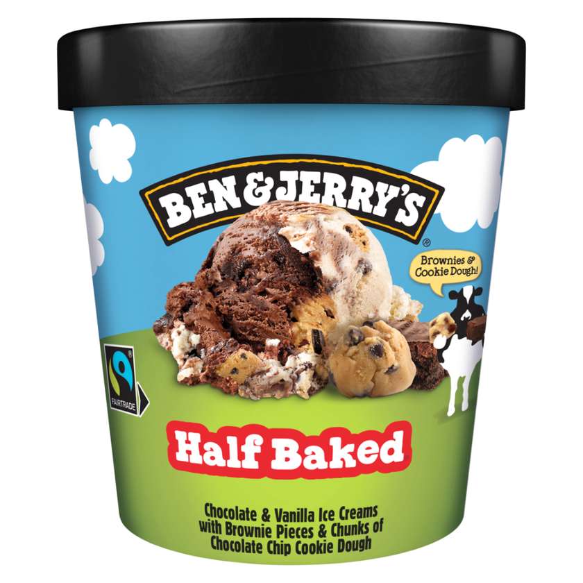 B&J Half Baked 465ml