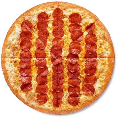 Double Pepperoni Duża Cienkie