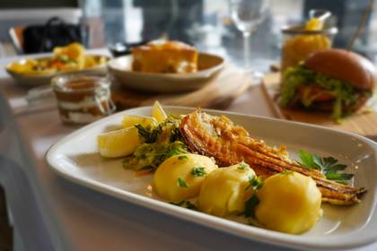 FILETES DE ROBALO GRELHADO