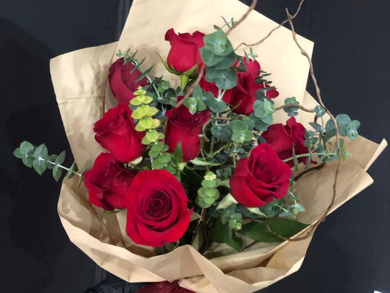 Buchet 11 Trandafiri Rosii
