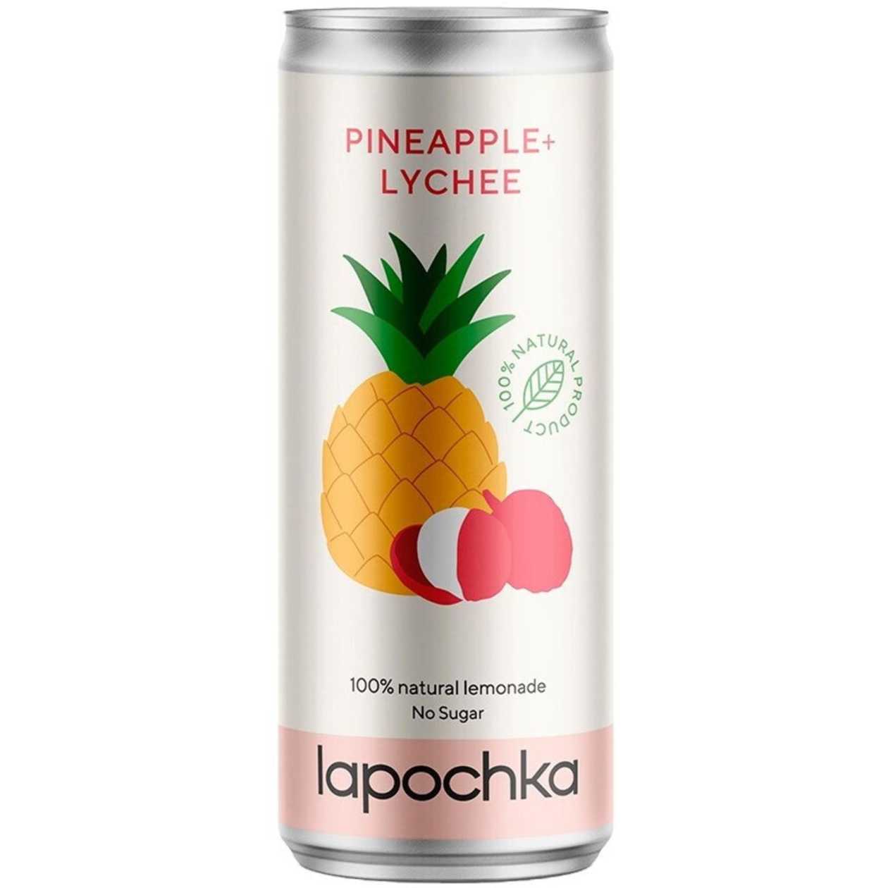 Lapochka Pineapple Lychee 0.33 L