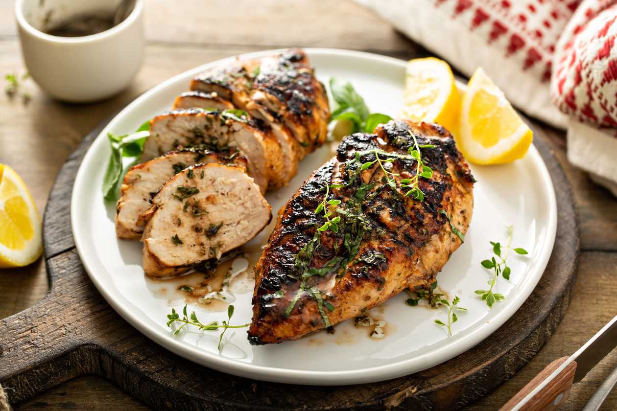 Chicken Breast Marinated in Fresh Herbs