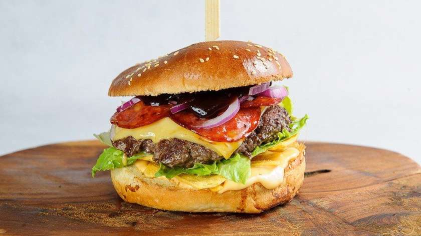 Nacheese Burger