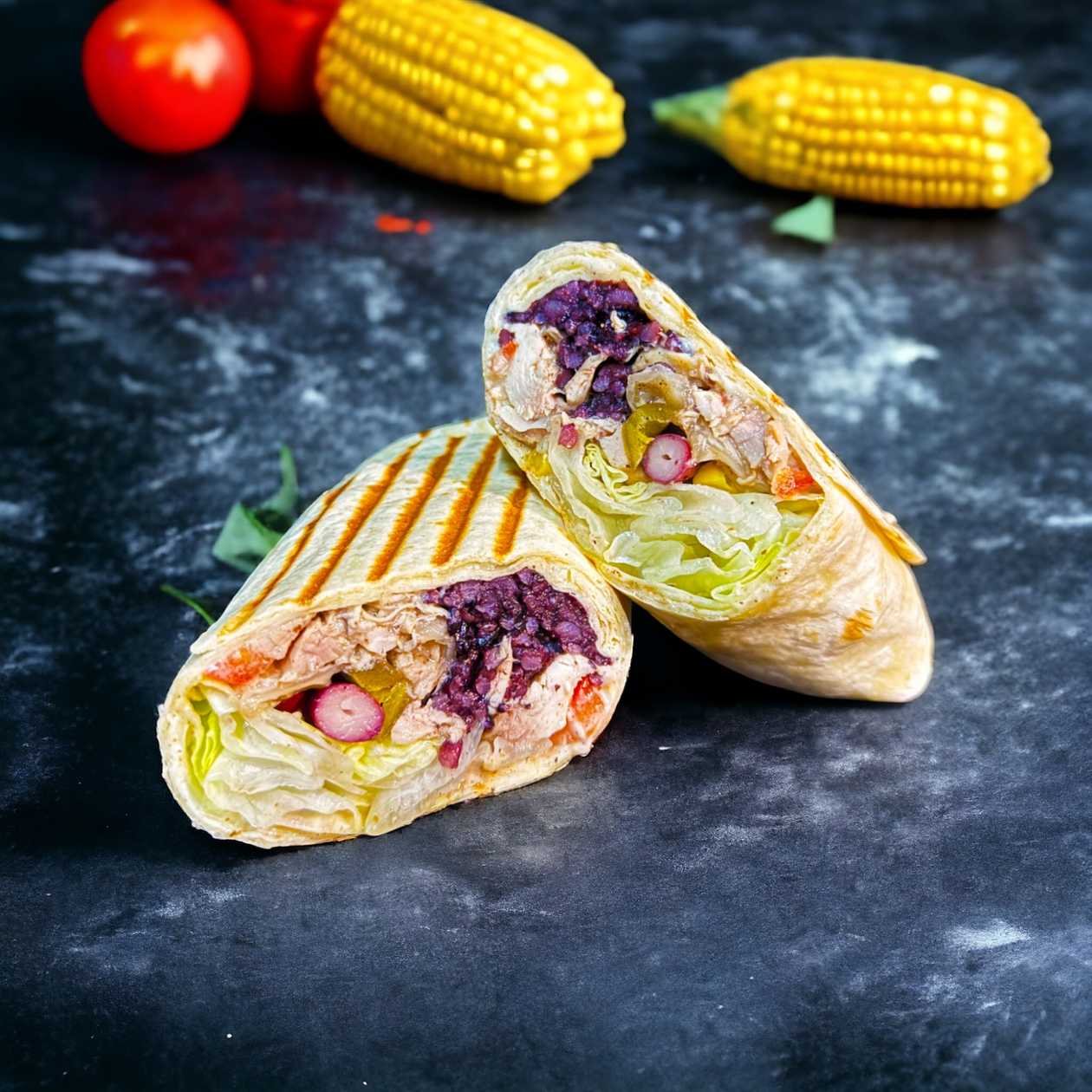 Chicken Asado Burrito