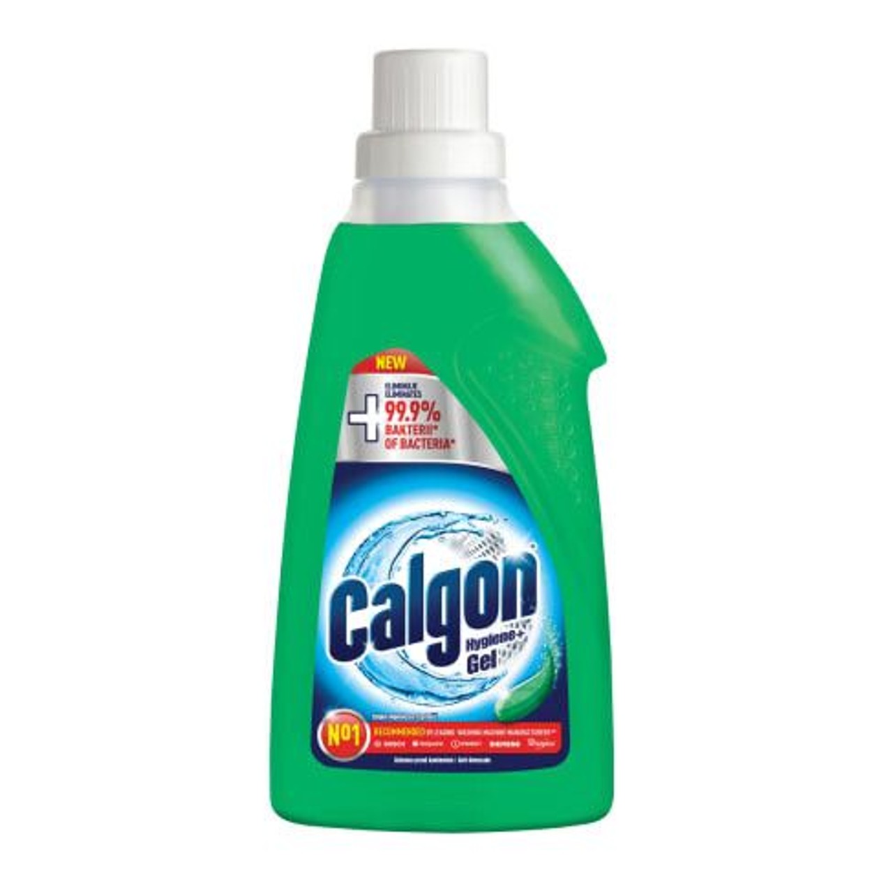 Skalbyklių vandens minkštiklio gelis CALGON HYGIENE, 0,75l (baigiasi galiojimas)