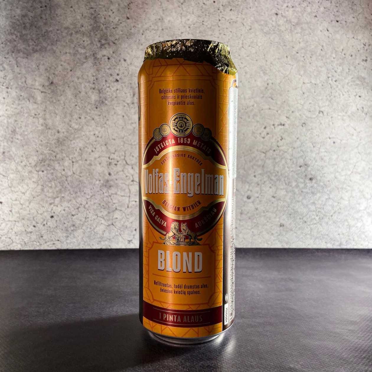Пиво Volfas Engelman Blond
