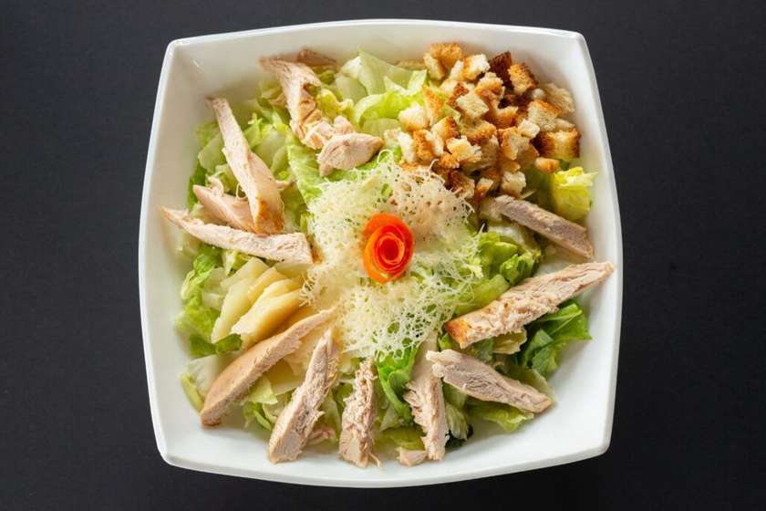 Nutty Caesar Salad