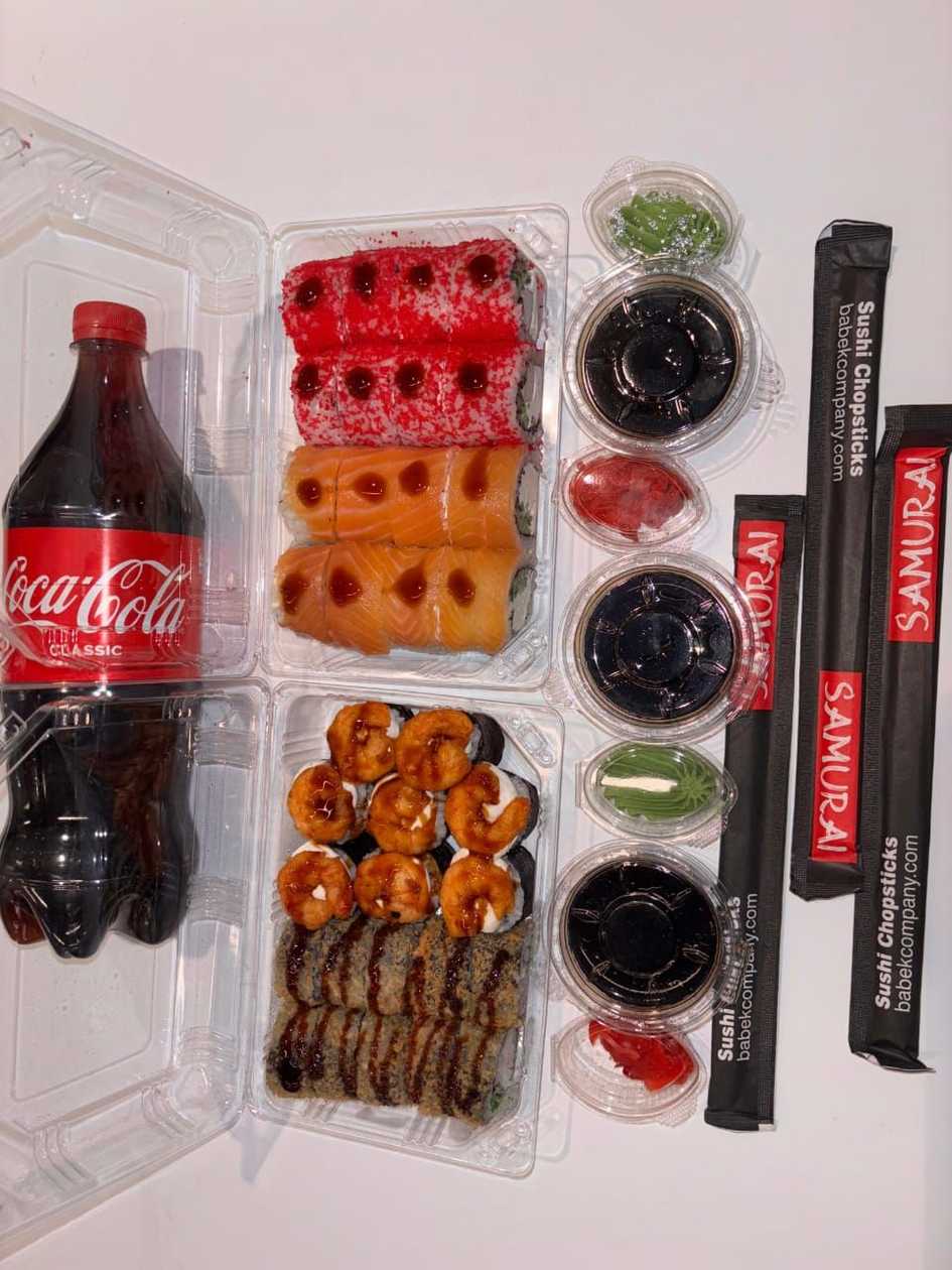 Mini set (34 pieces) + Coca Cola