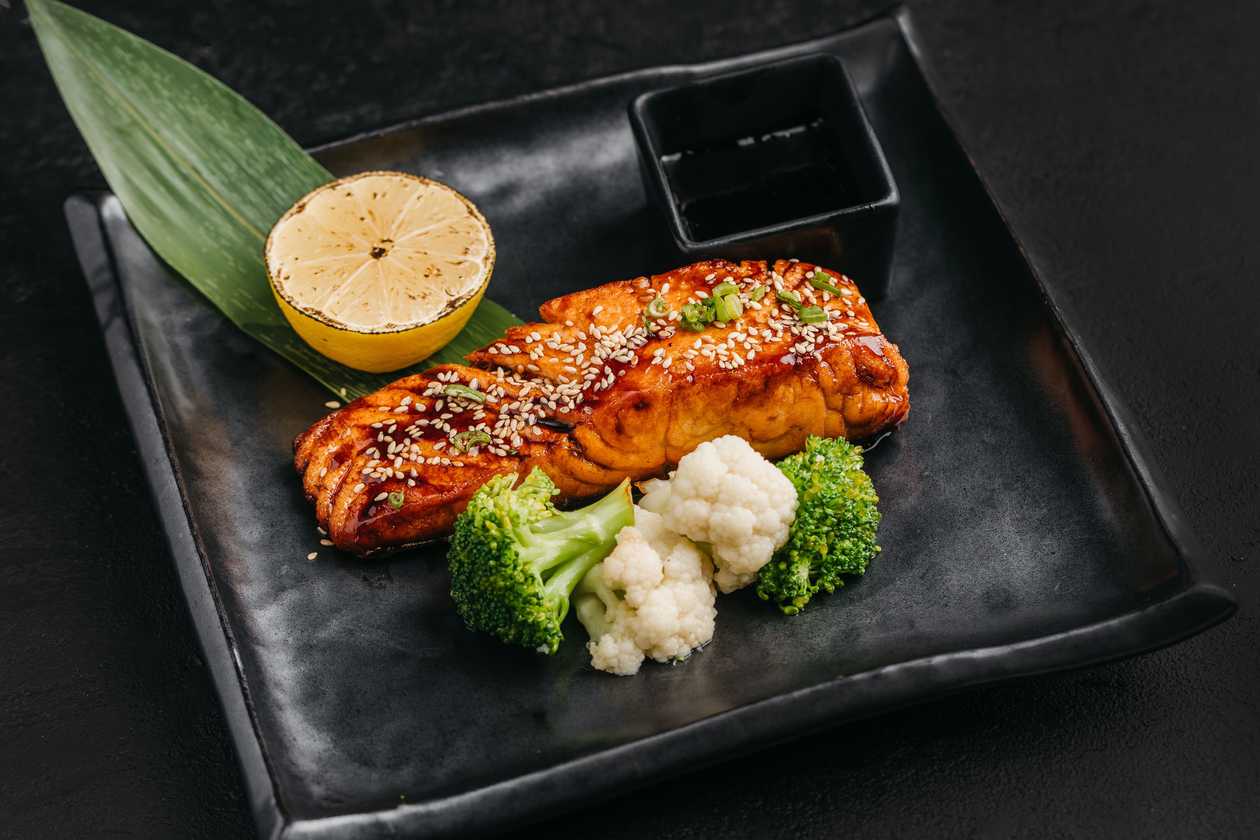 Salmon  kushiyaki
