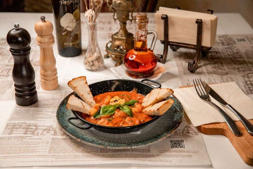 Prawns with Mediterranean Red Sauce
