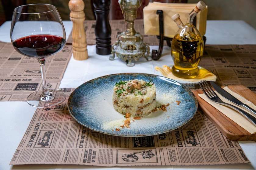 Risotto with Mushrooms