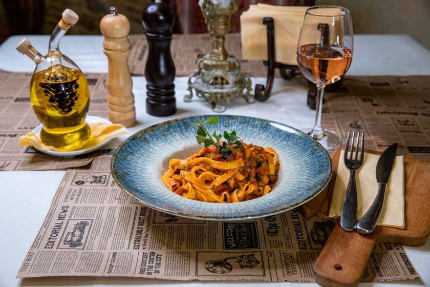 Vegetarian Fettuccine (Vegetarian)
