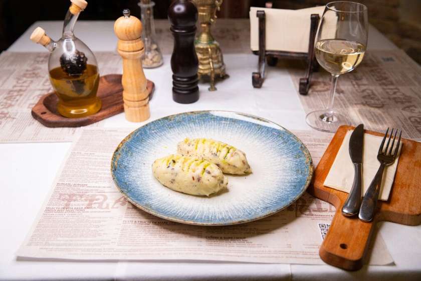 New Mashed Potatoes with Truffles