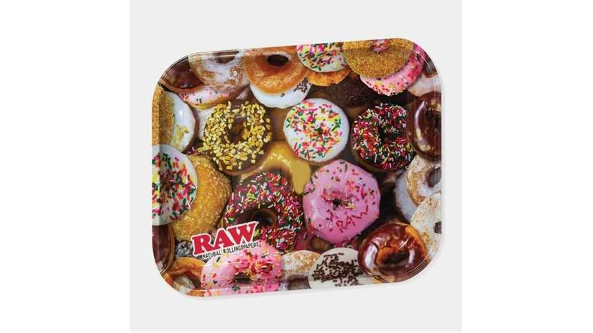 Raw Donut Large Rolling Tray