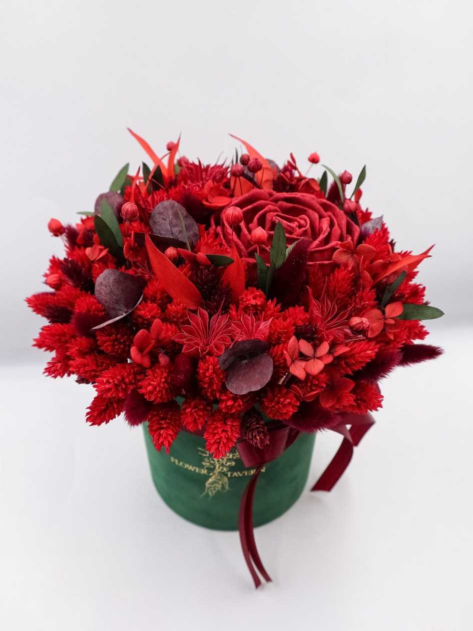Flowerbox czerwony № 8