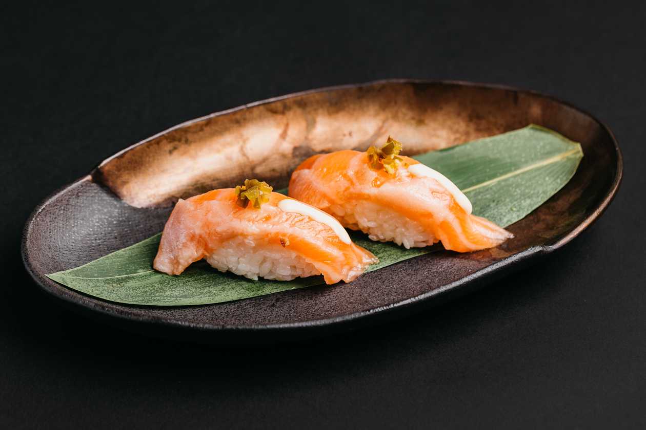 Salmon belly