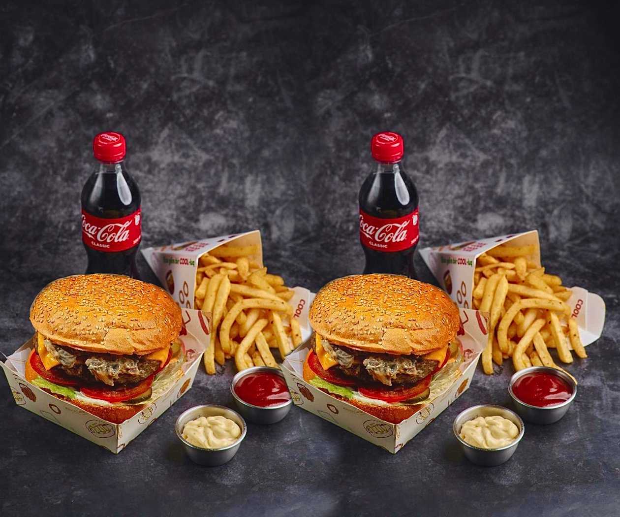 Бургер Cool Food на 2 персоны